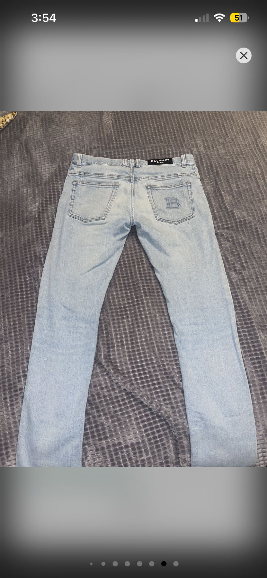 Slim Balmain Jeans detail view 11