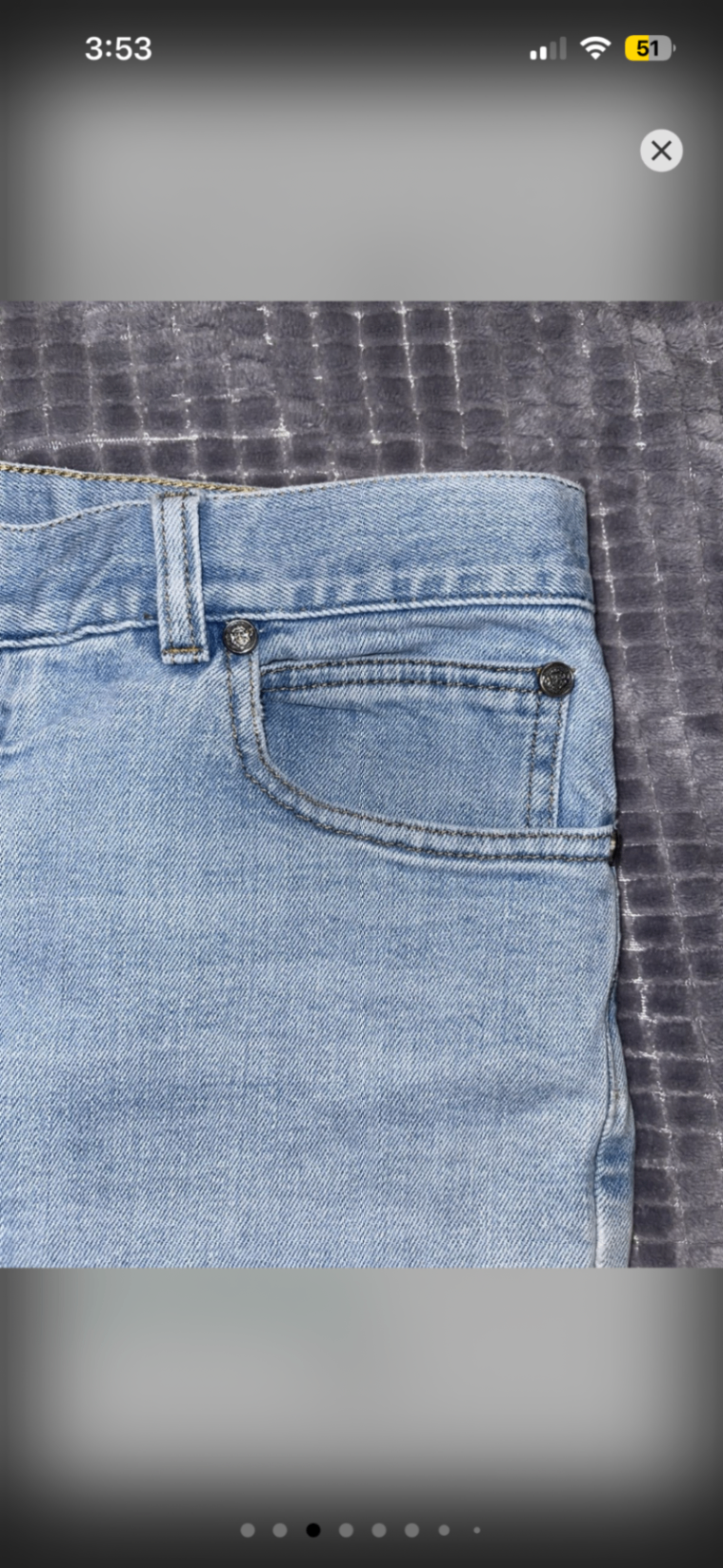 Slim Balmain Jeans detail view 3