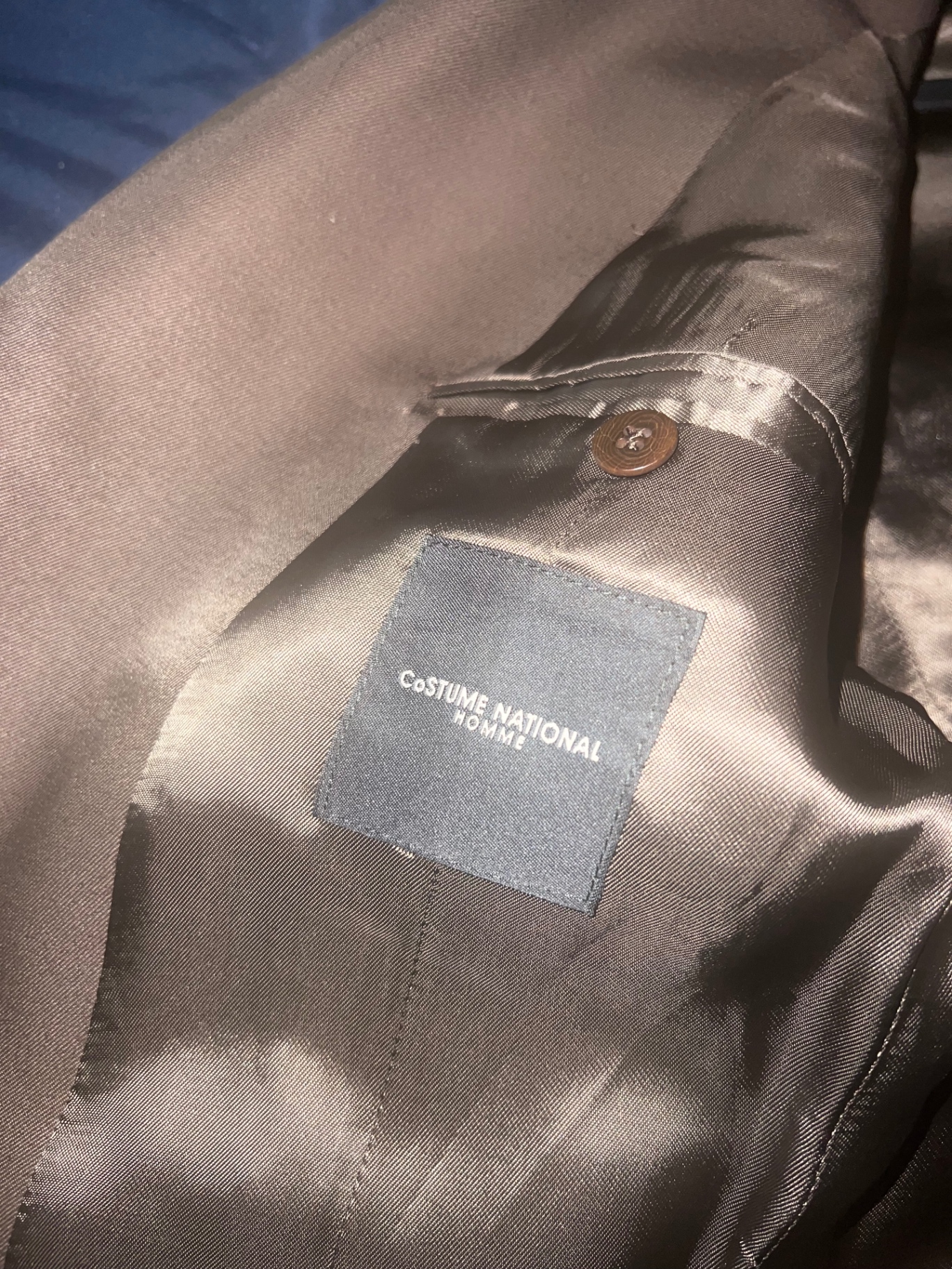 CoSTUME NATIONAL Homme Brown Blazer detail view 2