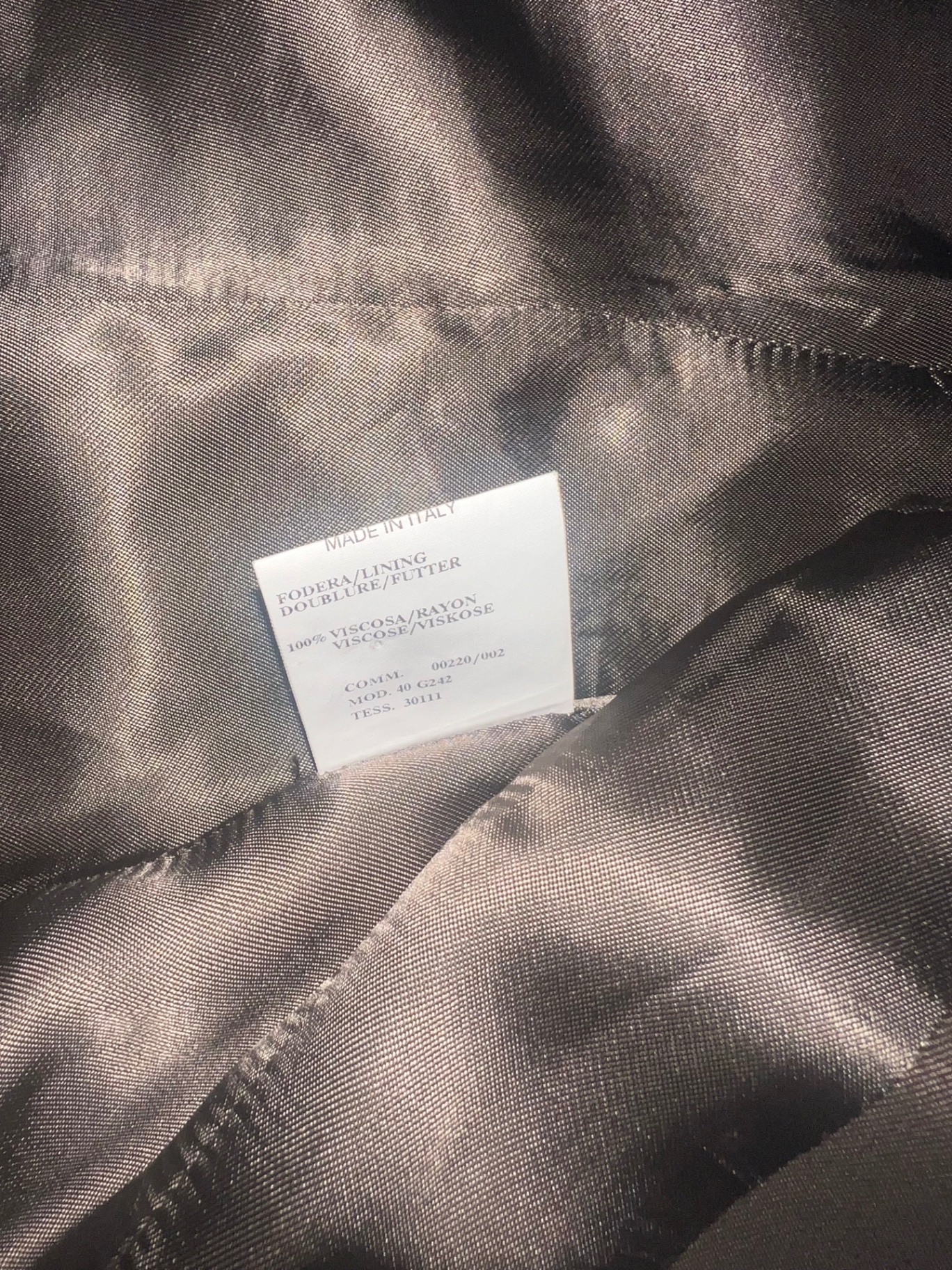 CoSTUME NATIONAL Homme Brown Blazer detail view 3